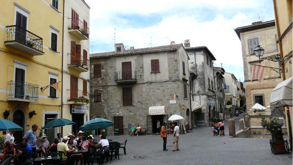 Plaza Central in Bolsena